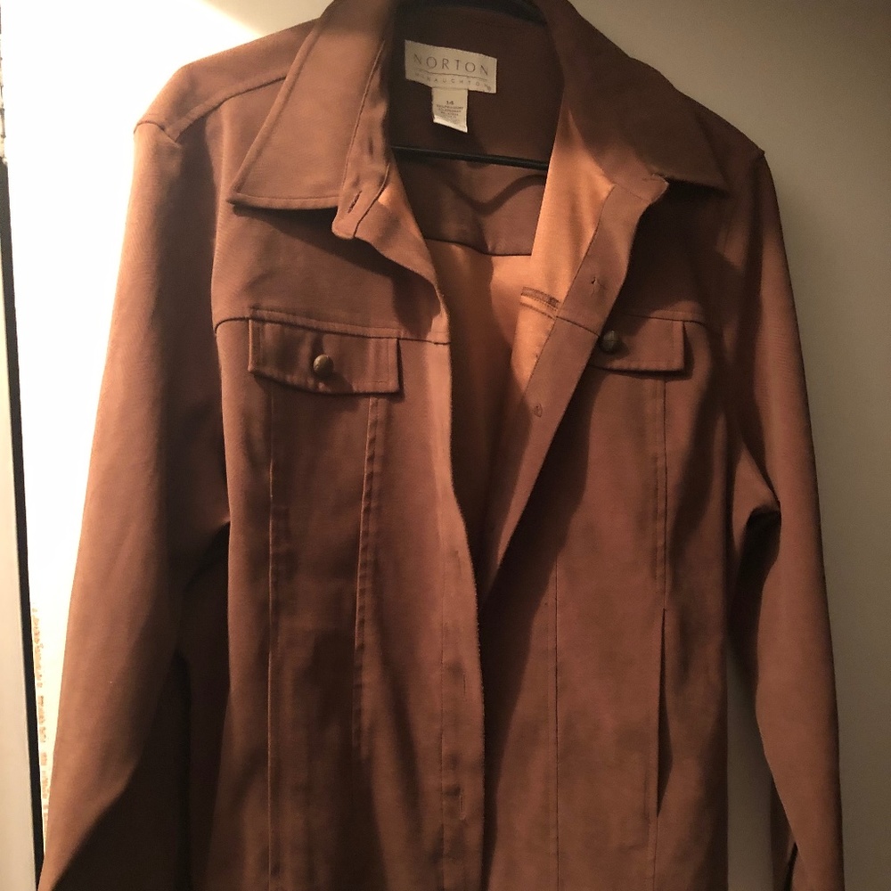 Brown shirt